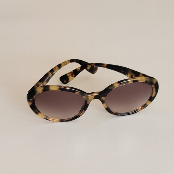 MIU MIU SMU 01U 7SO-QZ9 53x19x140 Oval sunglasses with case - Picture 2 of 11